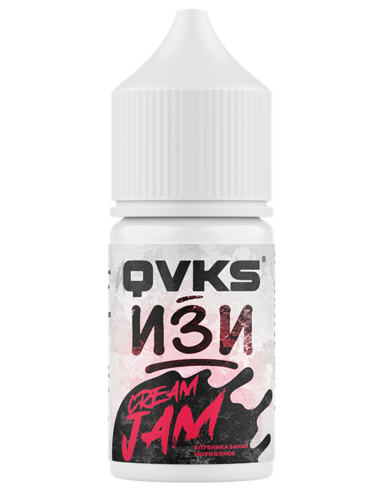 QVKS ИЗИ KONSTRUKT - Клубника Банан Мороженое 13мл CmJ6Q-r-gMOPCXZl3FOUG3