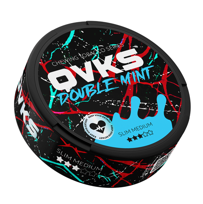 Табак жевательный QVKS - Double mint SLIM MEDIUM J2R7oNbMj6AYHG2l-soc83