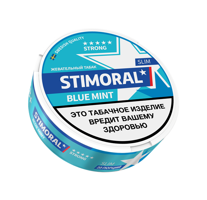 Табак жевательный STIMORAL SLIM - BLUE MINT TneBGZmvhyAJmc16lRQ8x1