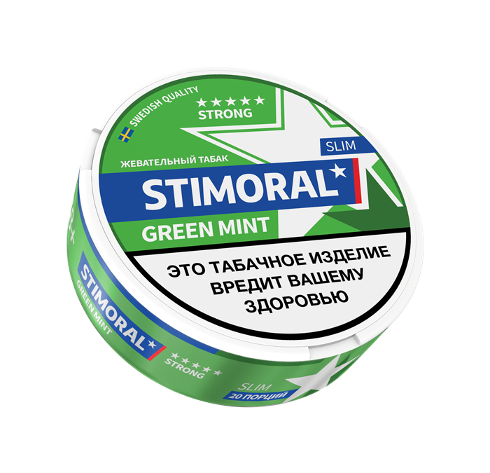 Табак жевательный STIMORAL SLIM - GREEN MINT c8Gx7rslhXeA5llLIWMRQ1