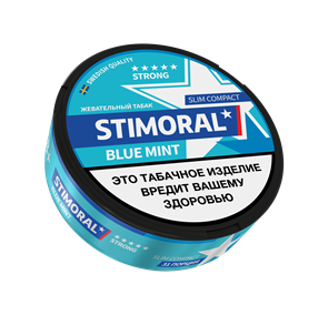 Табак жевательный STIMORAL SLIM COMPACT - BLUE MINT 0ozANMzjhGMR2BIVGXyAr2