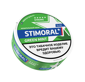 Табак жевательный STIMORAL SLIM - GREEN MINT c8Gx7rslhXeA5llLIWMRQ1
