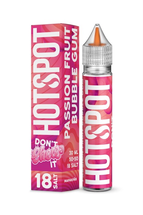 HOTSPOT DON'T Chew IT - Жвачка маракуйя 30мл 20 RxusW3FQiJ0ZoiokYNcW43