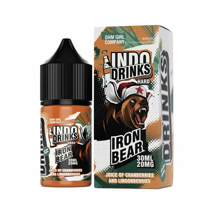 IndoDrinks - Iron Bear 30мл Hard ueisa457gS1fcegTlP5tu0