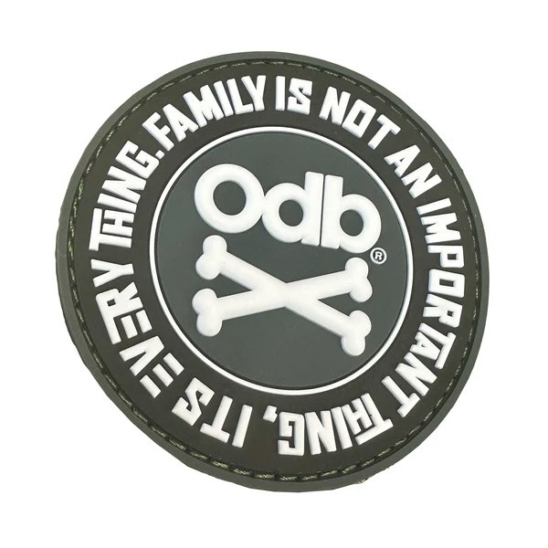 ODB 3D Rubber Velcro Patch 3.5 inch 9KnqssG0j7VUwoArNhMUr2