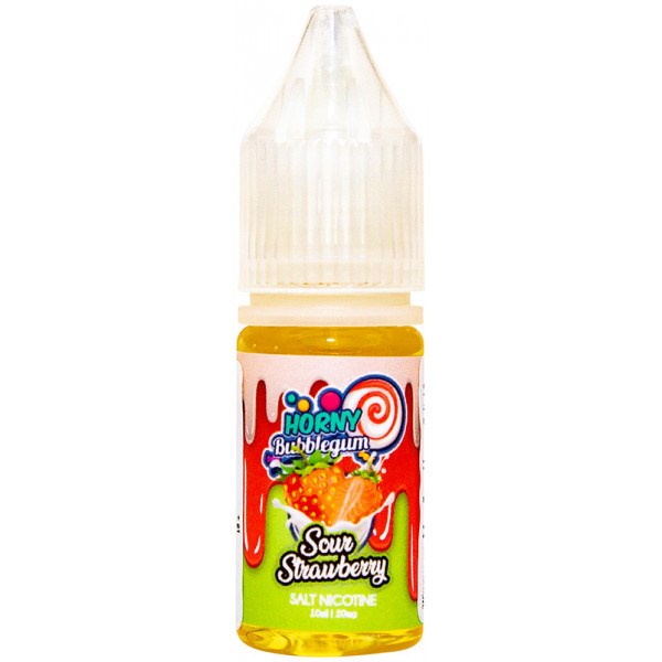 Horny - Bubblegum Sour Strawberry 10мл 20 RFrHZZtihAjTGsiurtnu23