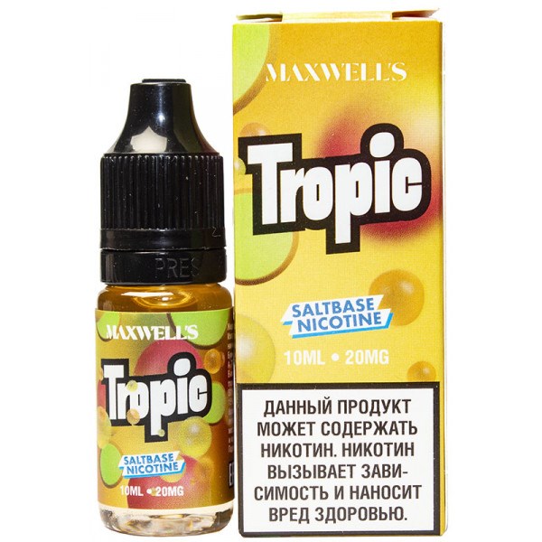 Maxwells SALT - Tropic 10мл 20 wBpK-s4qhQHaVrCJ1gty51