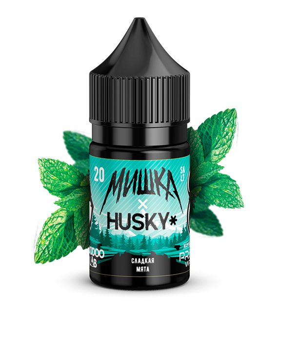 МИШКА HUSKY - Сладкая мята 30мл 20strong gkDeEXW5jrNIyxiy69i-a3