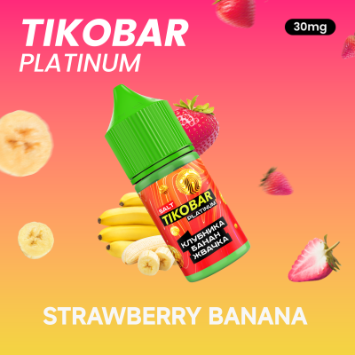 TIKOBAR PLATINUM Salt - Strawberry Banana 30мл 20 mW86Jpvjh6UO2MBPa64cv3