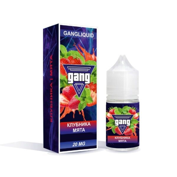 Gang - Клубника Мята 30мл Strong nuysPfkEisCmChVMH1giK1