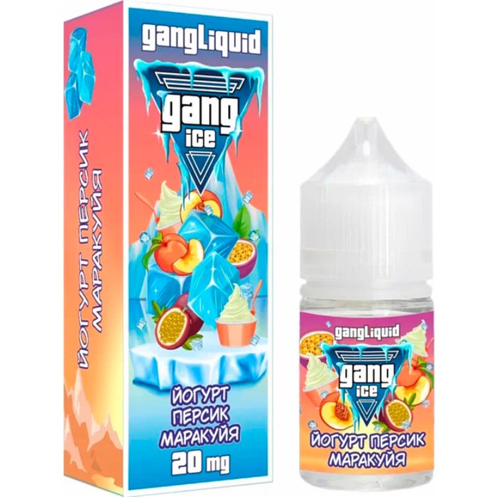 Gang ICE - Йогурт Персик Маракуйя 30мл 20 BB0N4O81gyMdaiuSSpNsr0