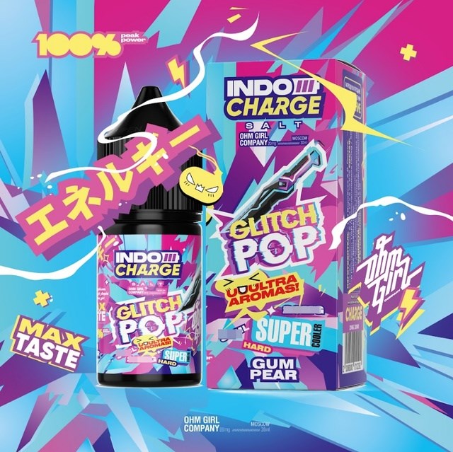 Indo Charge Ice - Glitch Pop 30мл HARD rgawrmD5im5PxhGrnWuDy0