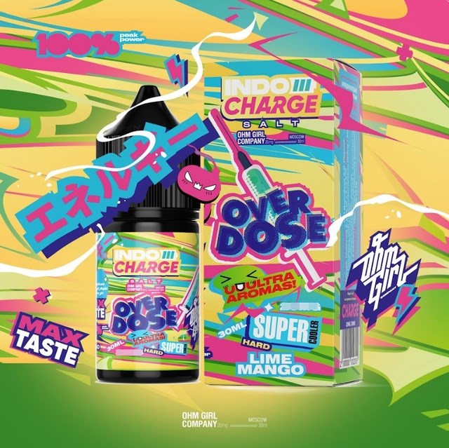Indo Charge Ice - Overdose 30мл HARD WYXz0VE5hk3Qs0VGMCHf30