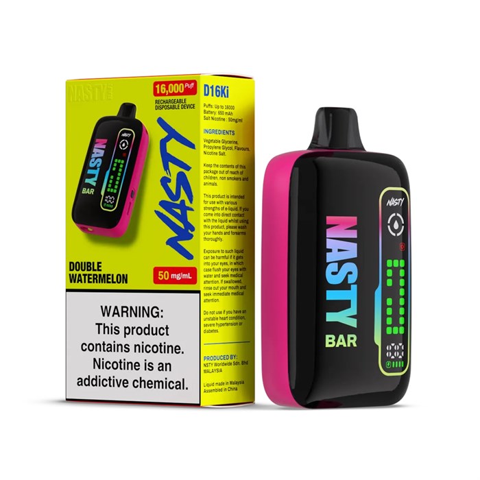 Nasty Bar D16Ki - Double Watermelon XeWNh5C8iHuZGCXuE75hz0