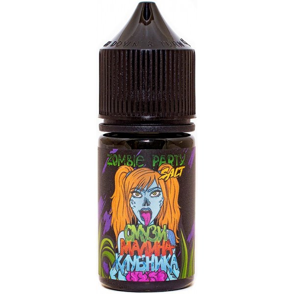 Zombie party salt - Смузи Малина-Клубника 30мл 20hard kJRsIYnTgAn1CPO1kOvQl1