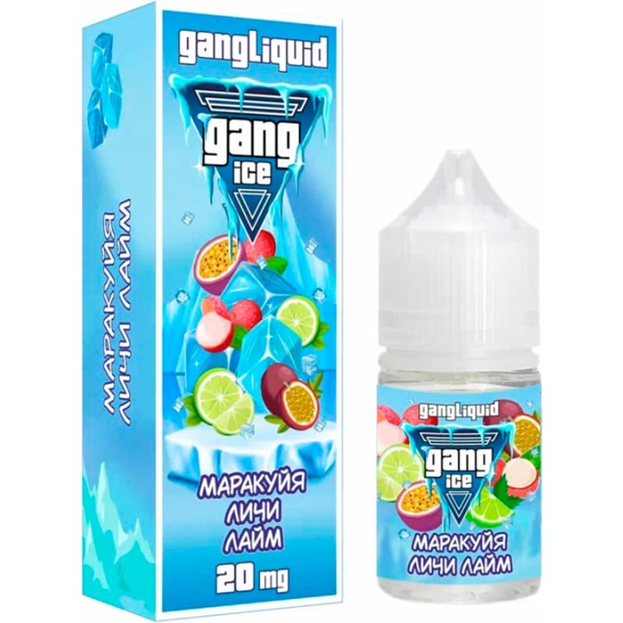 Gang ICE - Маракуйя Личи Лайм 30мл 20 xP7BeOPchqstKA7N23MkK3