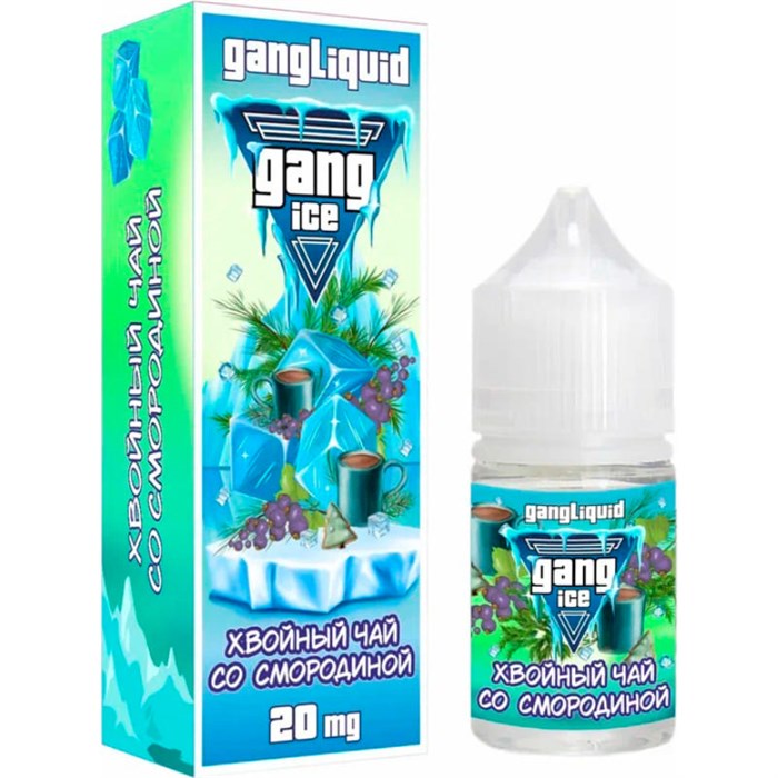 Gang ICE - Хвойный Чай со Смородиной 30мл 20 JWlZBv2-h1jC27LfmaKGB1