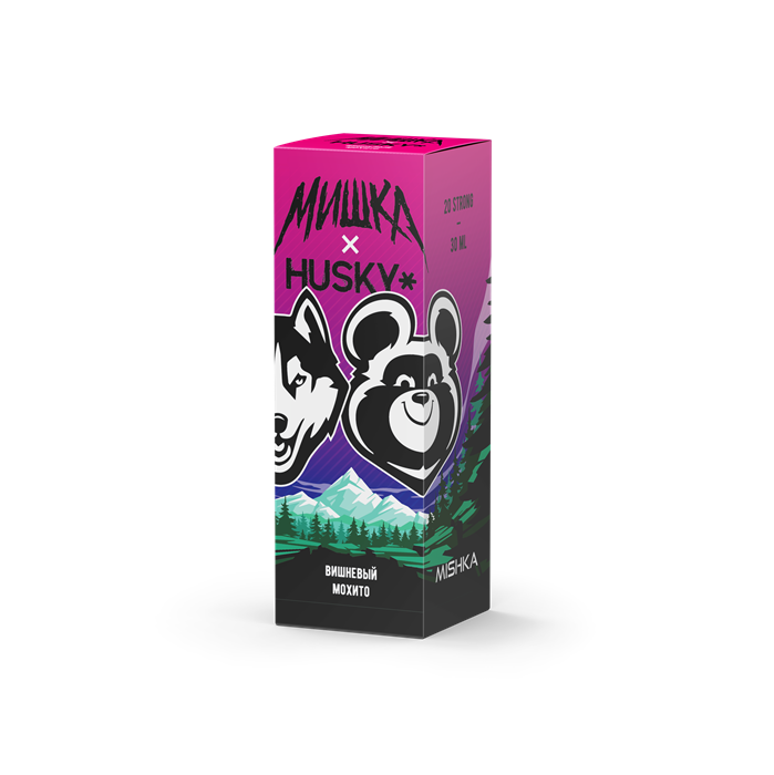 МИШКА HUSKY - Вишневый мохито 30мл 20strong elIrYYLojLiFKejruKK863