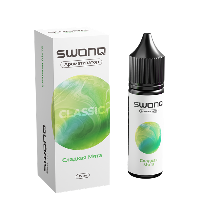 SWONQ Classic CLUSTER - Сладкая мята 13мл LMmVOGlvhIOHQQEQ6rzUl0