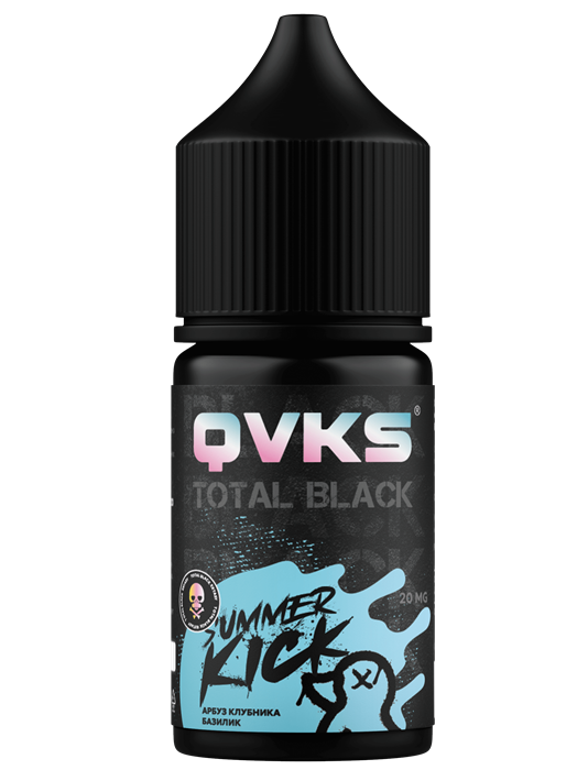 QVKS TOTAL BLACK - Арбуз Клубника Базилик 13мл hjqcLLssj7hXOx8F2B5-t1