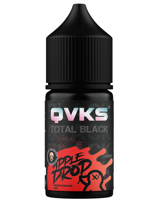 QVKS TOTAL BLACK - Яблоко Вишня Чай 13мл RLzd1aa5gxLjhHG-sjAfo3