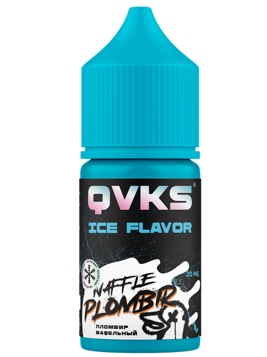 QVKS ICE - Пломбир Вафельный 13мл PWWW5738h1rLcwpXBdtqq1