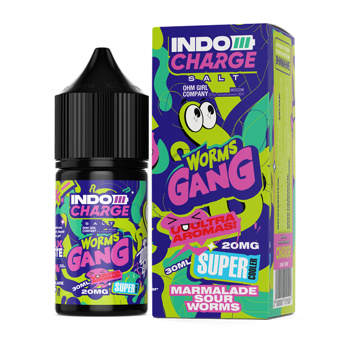 Indo Charge Ice - Worms Gang 30мл HARD wVuh1xAqjZA2DTXyt5nOz3