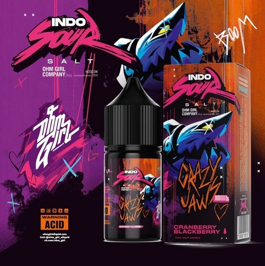 IndoSour - Crazy Jaws 30мл Hard fffV0PyKhgKKrfCfja3dq2