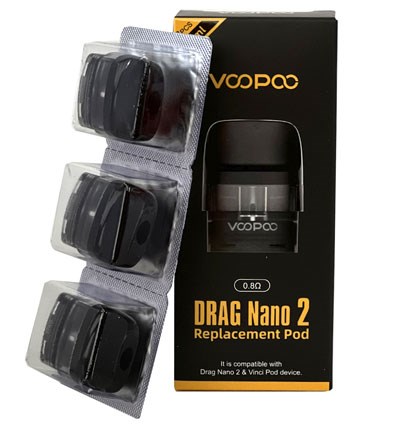 Voopoo Vinci DRAG Nano 2 Pod 0.8Ω (1 шт) mAlNvxOFj0KHQyyyzfK2t3