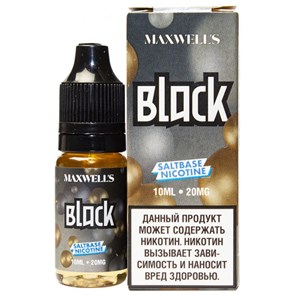 Maxwells SALT - Black 10мл 20 uqx-A88wjz6607gnWe1T80