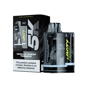Nasty 5K Crystal - Vanilla Cuban Tobacco oAWX0xqGjo3t33mh1F6Yz0