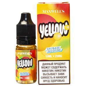 Maxwells SALT - Yellow 10мл 20 f8tDZAAUjUfHc3ercqbEo1