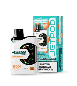 JetPod SPACE 15000 - Strawberry mango ice kZ6NpAjXjku5QVXkK6cFy0
