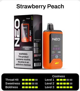 Nasty NEO 25k - Strawberry Peach vE9mVu96i1r3ko126XBBG1